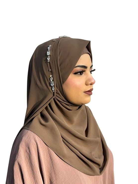 Beige Handwork Abaya