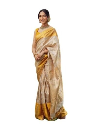 Traditional Indian Saree for Women, Ethnic Wear, Wedding and Festival Attire