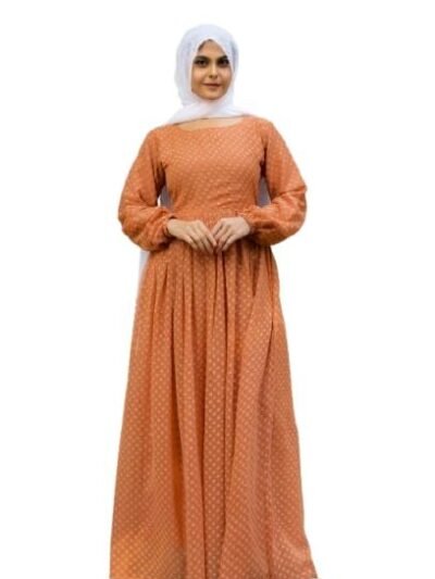 Georgette Full Sleeve Length Stylish Abaya Dress for Women and Girl's