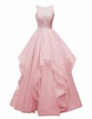 Women Wedding Dress(Pink)