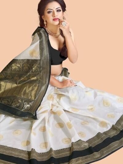 Traditional Indian Saree for Women, Ethnic Wear, Wedding Party Attire