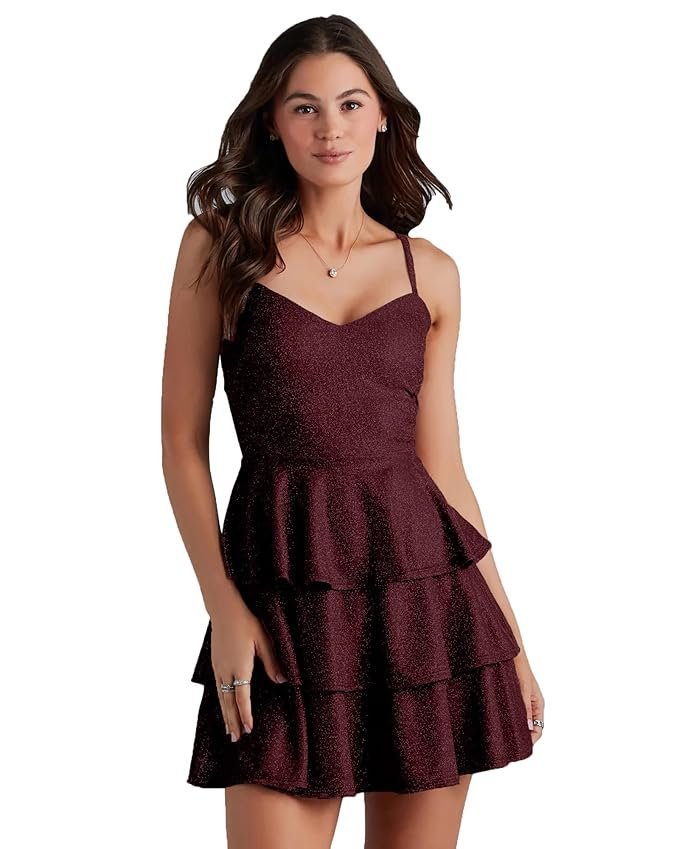 Ruffled Tiered Dress