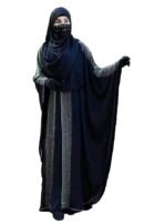 Black Nida Free Abaya