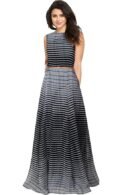 Women's Maxi Ball Gown(Black)
