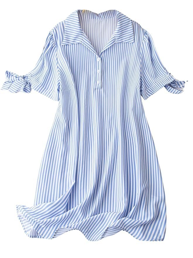 Sky Blue Rayon Striped Kurta Set
