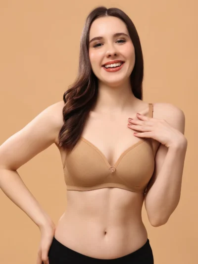 Women’s Non-Wired Medium Coverage Convertible-Straps T-Shirt Bra