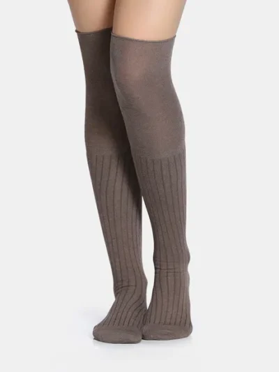 Cotton Elastane Full Length Socks