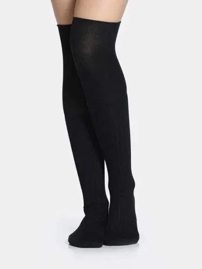 Polyester Cotton Elastane Full Length Socks