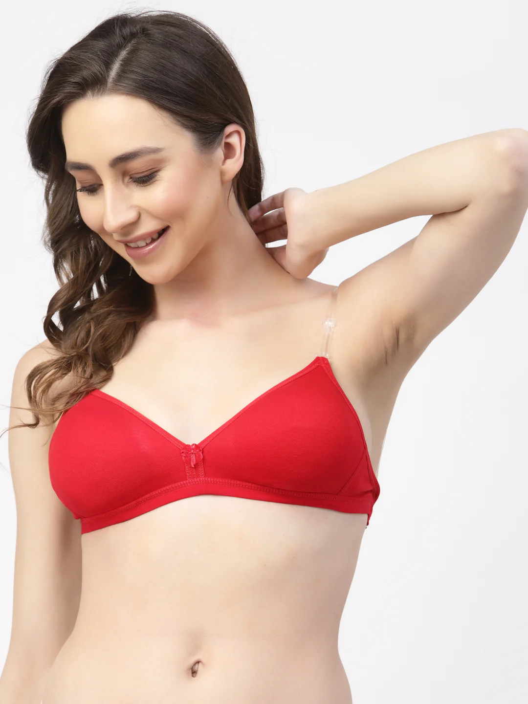 Women’s Convertible Straps T-Shirt Bra Non Padded & Non-Wired Medium Coverage
