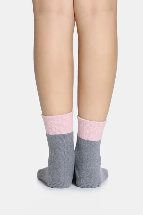Grey- Ankle Length Socks - Image 2